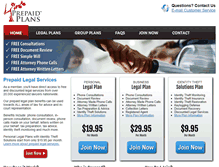 Tablet Screenshot of legaly.com